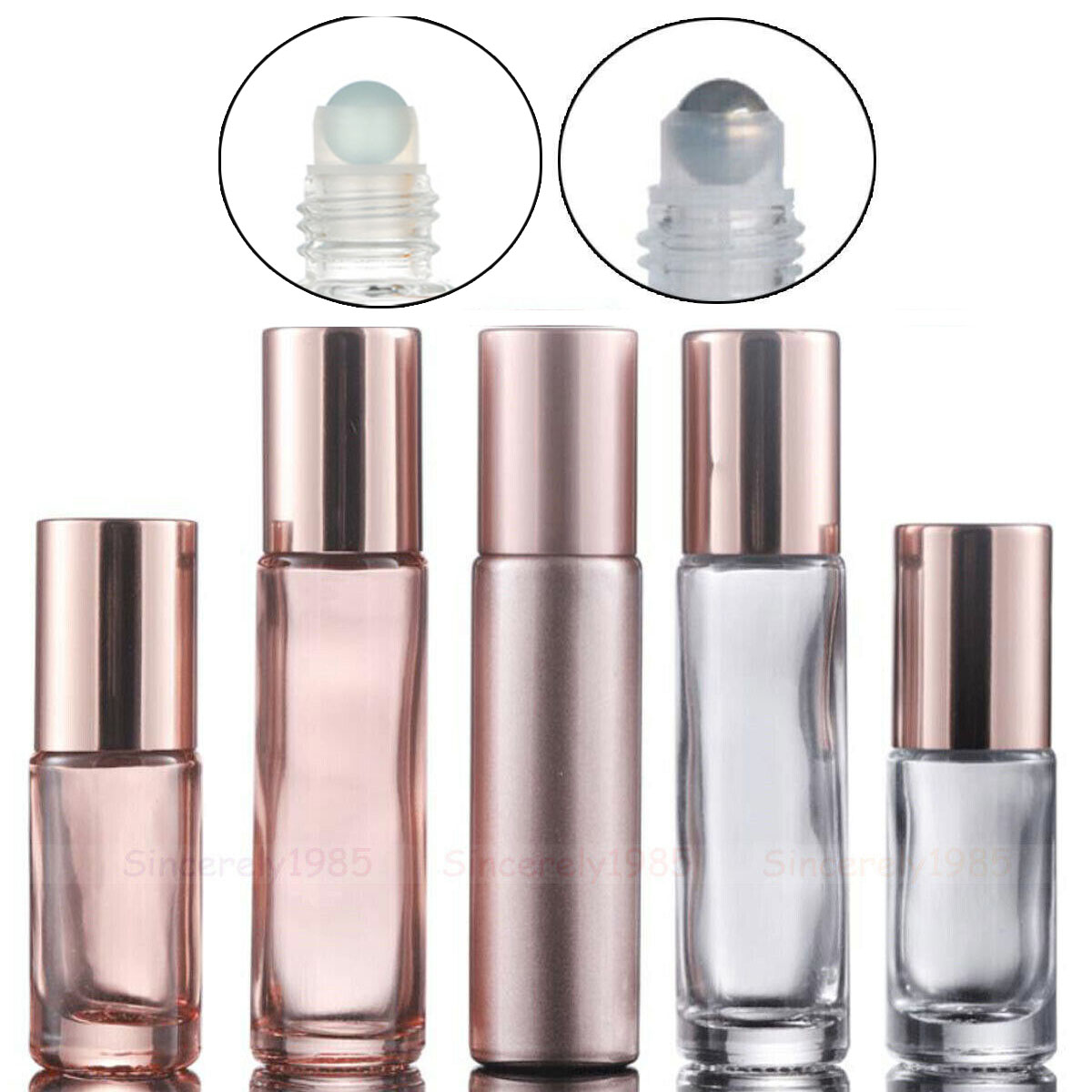 Attar Oil Roll On - 1x Frasco Roll-On de Vidro Grosso
