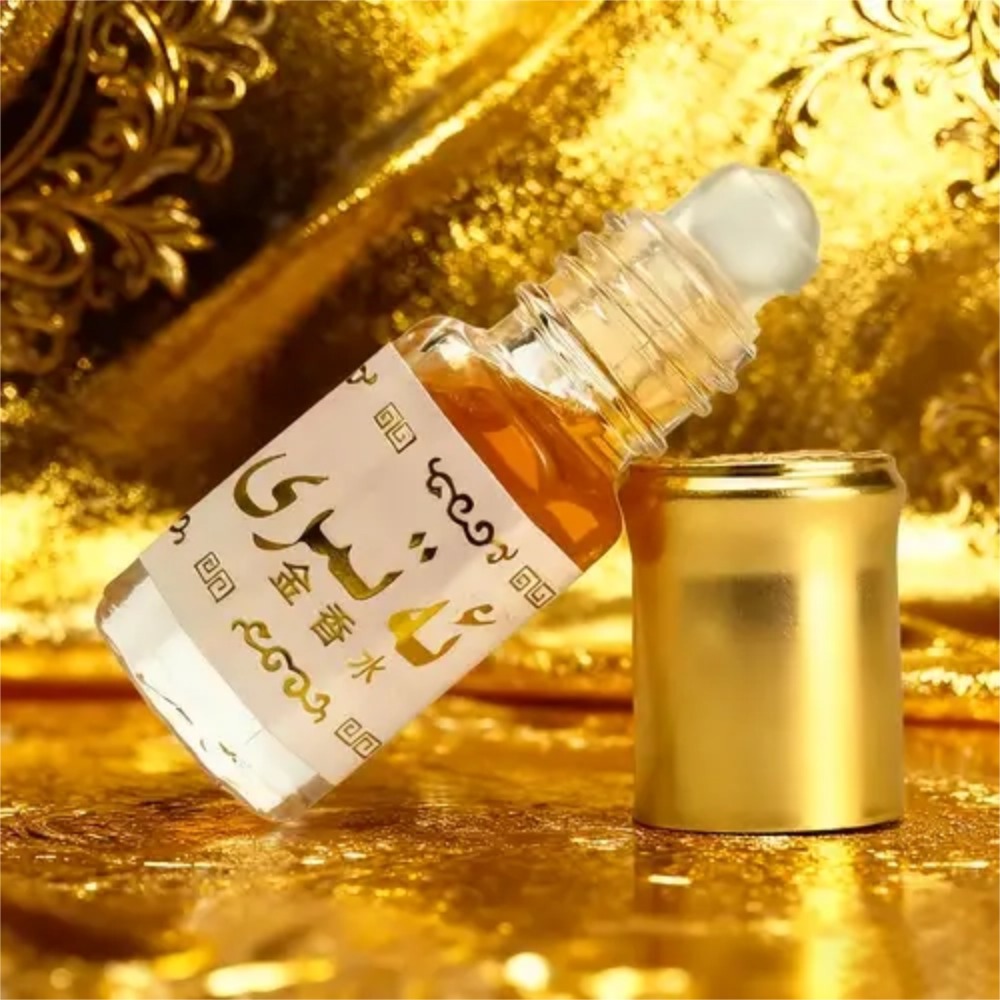 Attar Oil Roll On - Óleo Perfumado Roll-On Arabian Gold Attar,