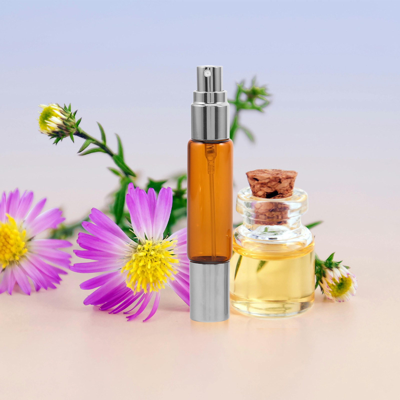 Perfume Refill Bottle - Conjunto de 8 Frascos Roll-on de