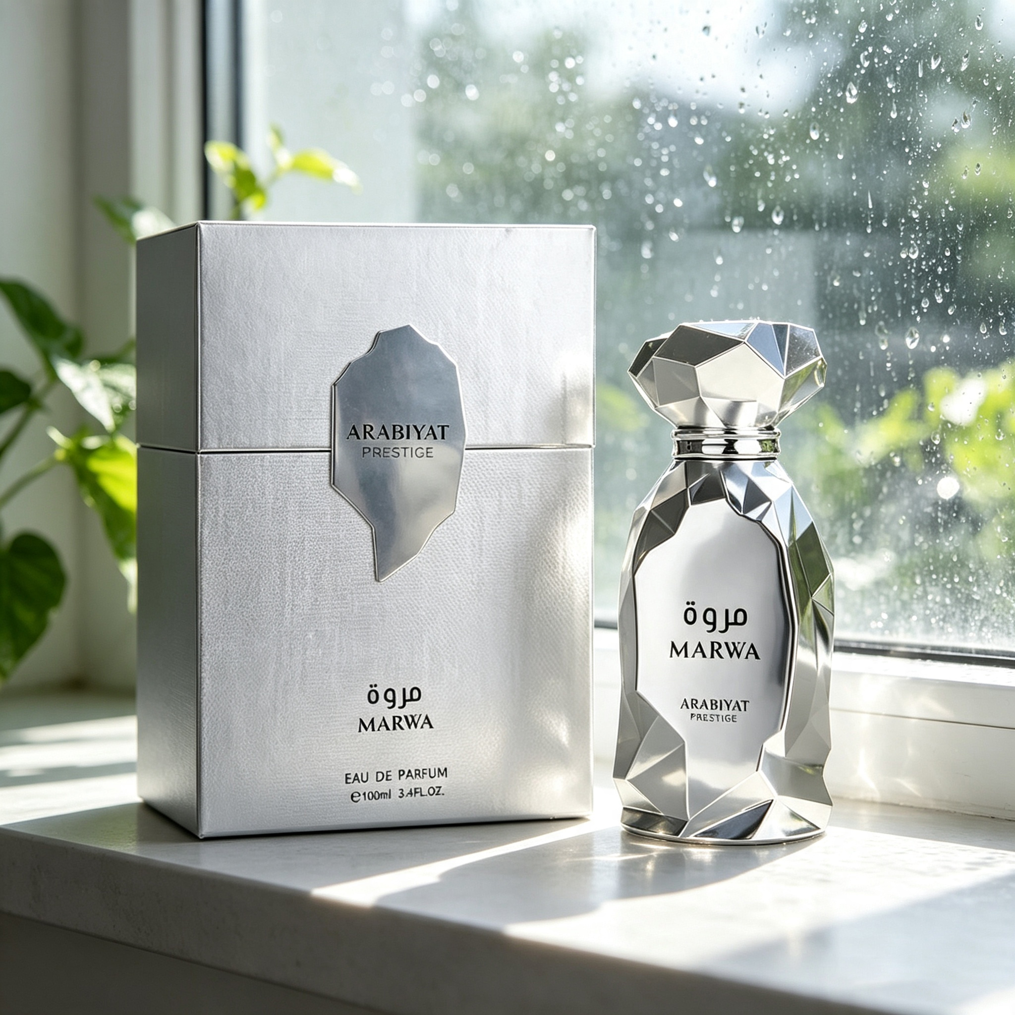 Perfume Adrien Fragrance - Perfume ARABIYAT MARWA Silver Edge Cut