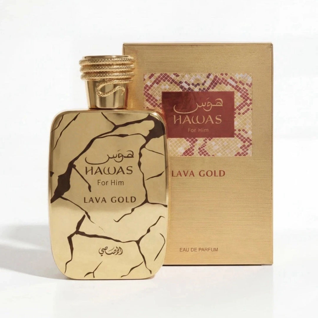 Perfume Adrien Fragrance - Hawas Lava Gold da Rasasi 100ml