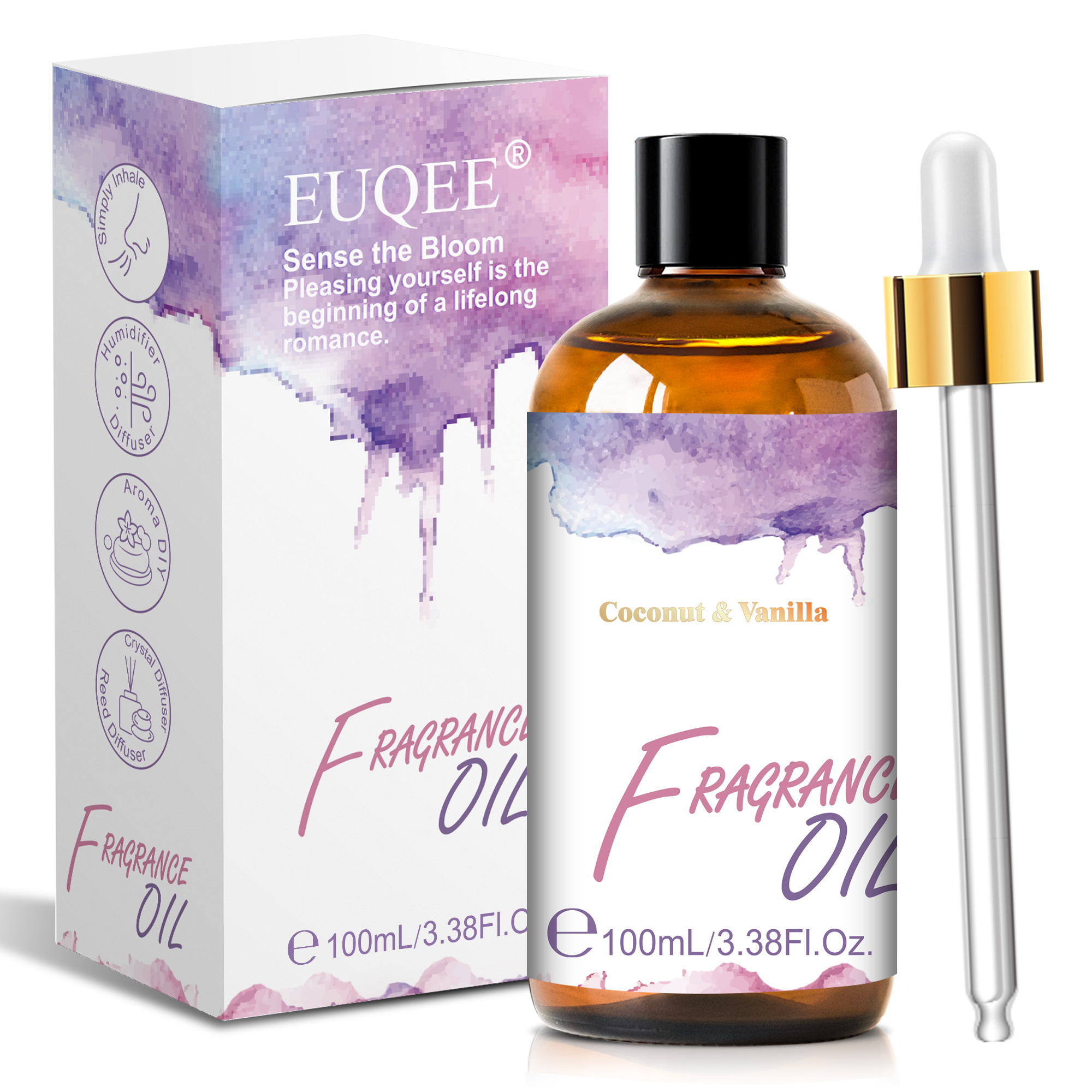 Musk White Oil - Óleo de fragrância de coco e