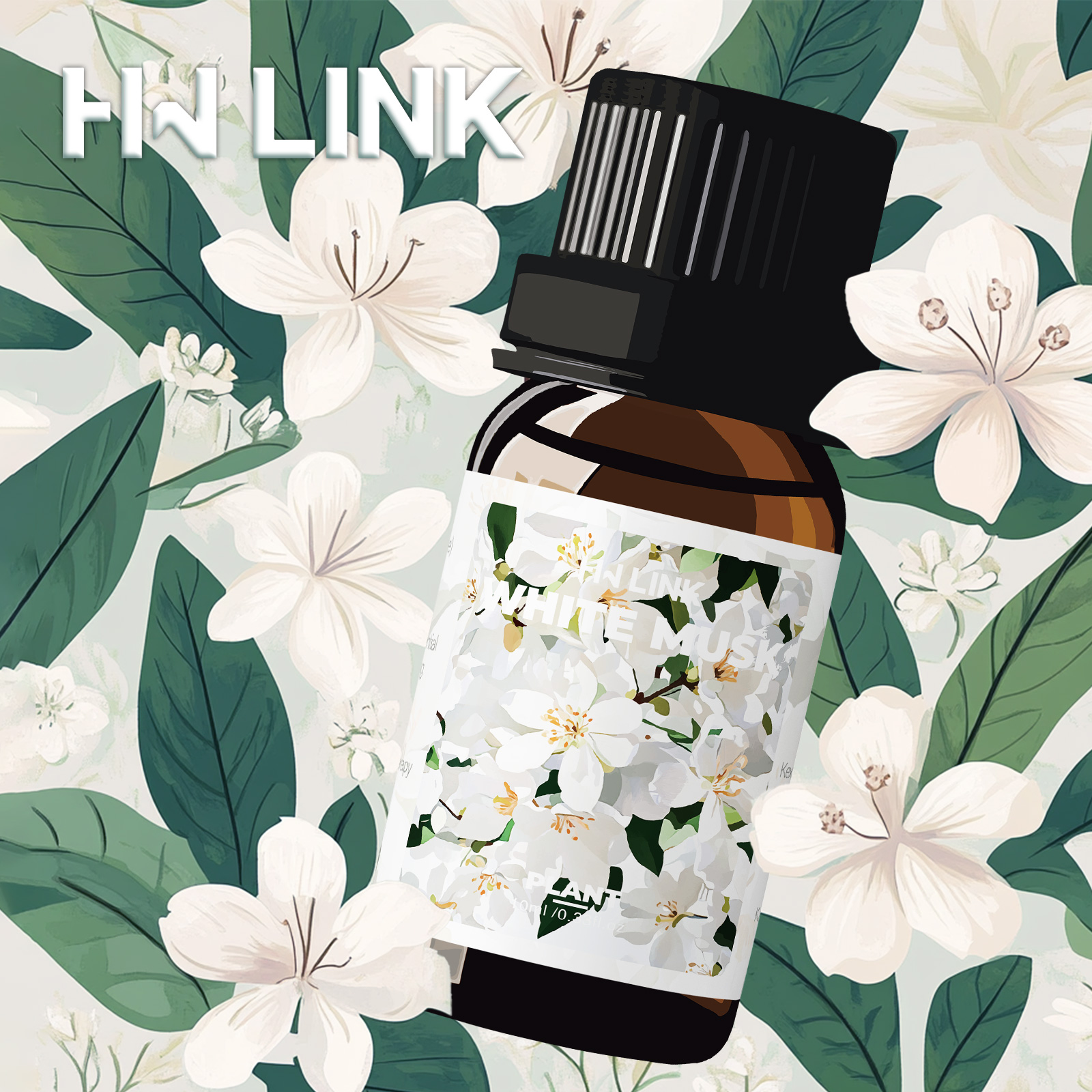 Musk White Oil - Óleos Essenciais de Almíscar Branco 10ml