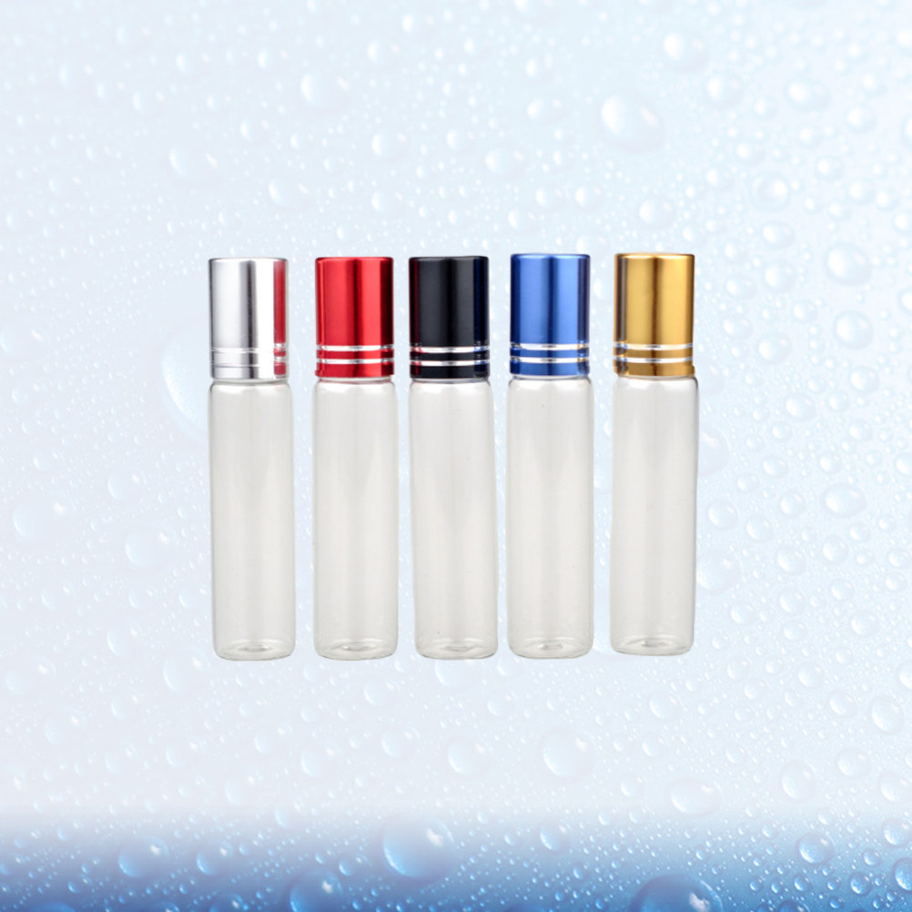 Perfume Refill Bottle - Frascos de óleo essencial com rolo,