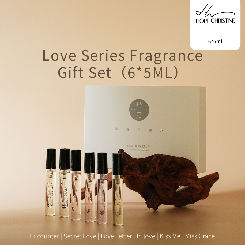 Perfume Aqua Fragrance - HOPE CHRISTINE Love Conjunto de Amostras