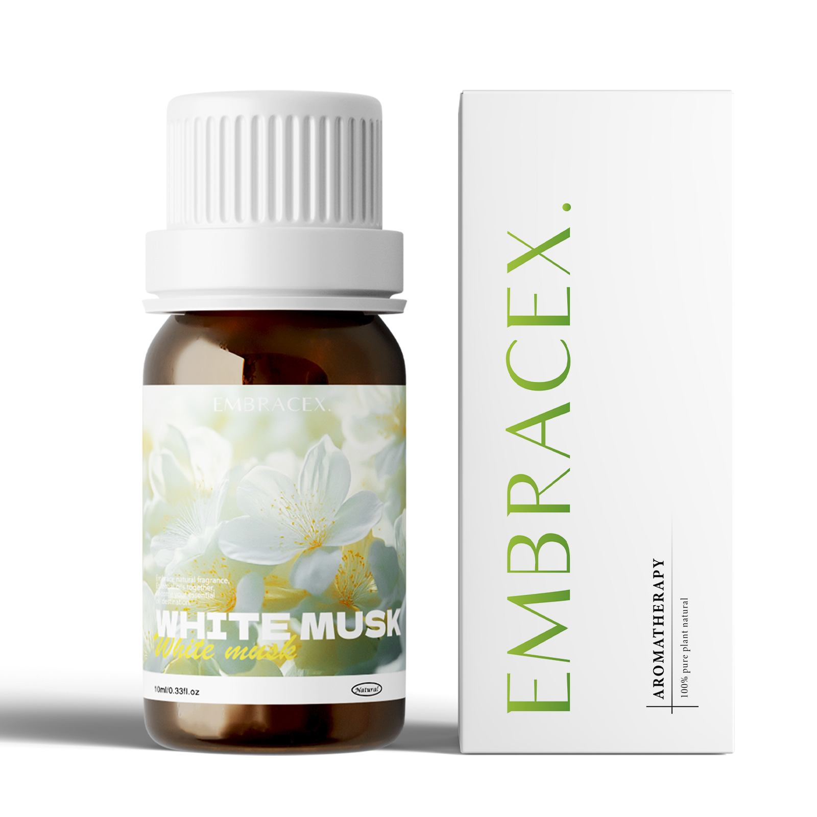 Musk White Oil - Óleo de Almíscar Branco 10ml, Óleo