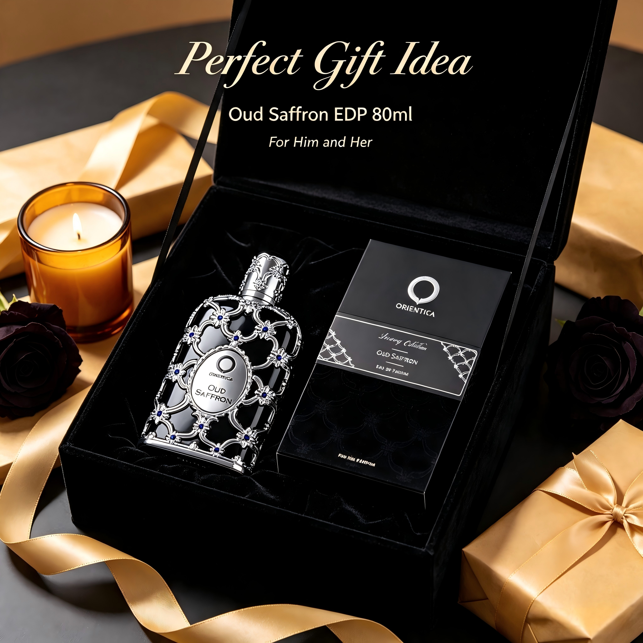 Perfume Fragrance Direct - Orientica Oud Saffron EDP 80ml Unissex,
