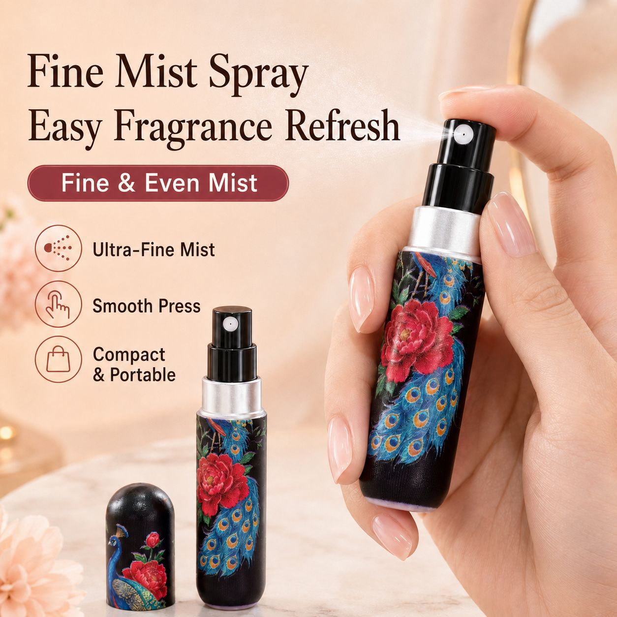 Conjunto de 5 Frascos de Spray - Perfume Fragrance Direct avaliação e preço