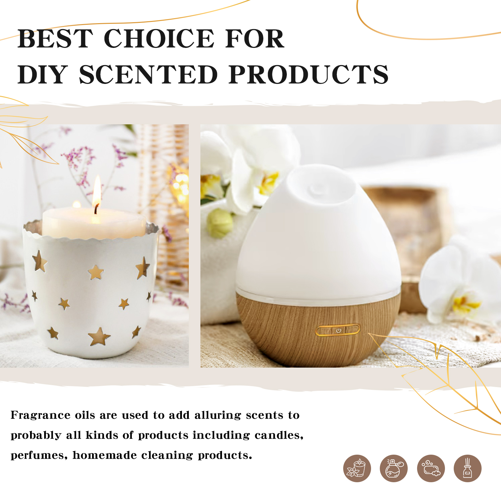 EUQEE-Óleo de Fragrância com C - Musk White Oil avaliação e preço