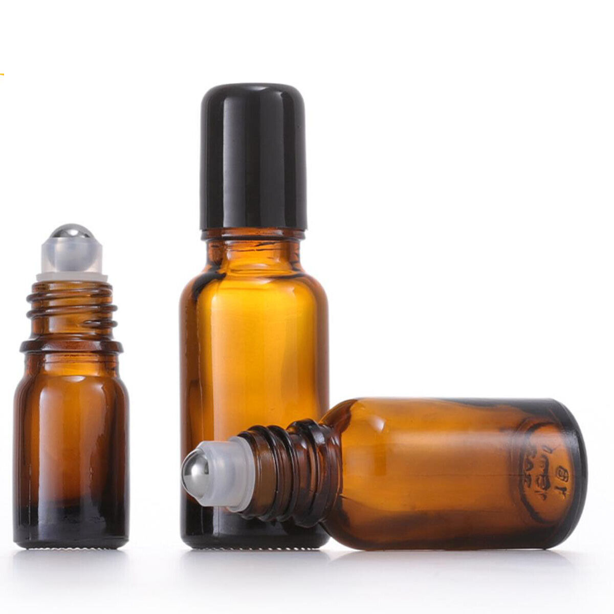 Rolo de vidro grosso âmbar 5/1 - Attar Oil Roll On avaliação e preço