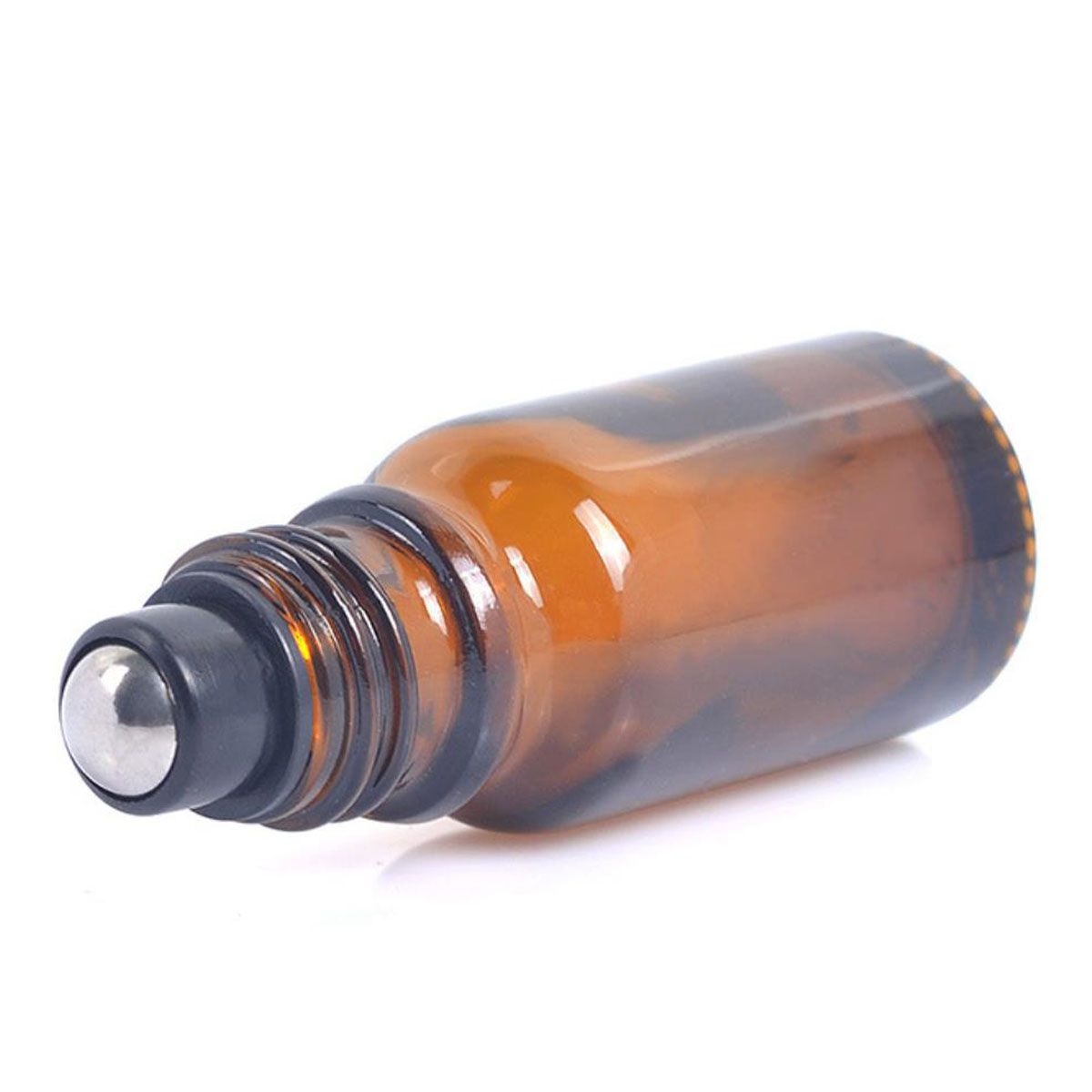 Rolo de vidro grosso âmbar 5/1 - Attar Oil Roll On avaliação e preço
