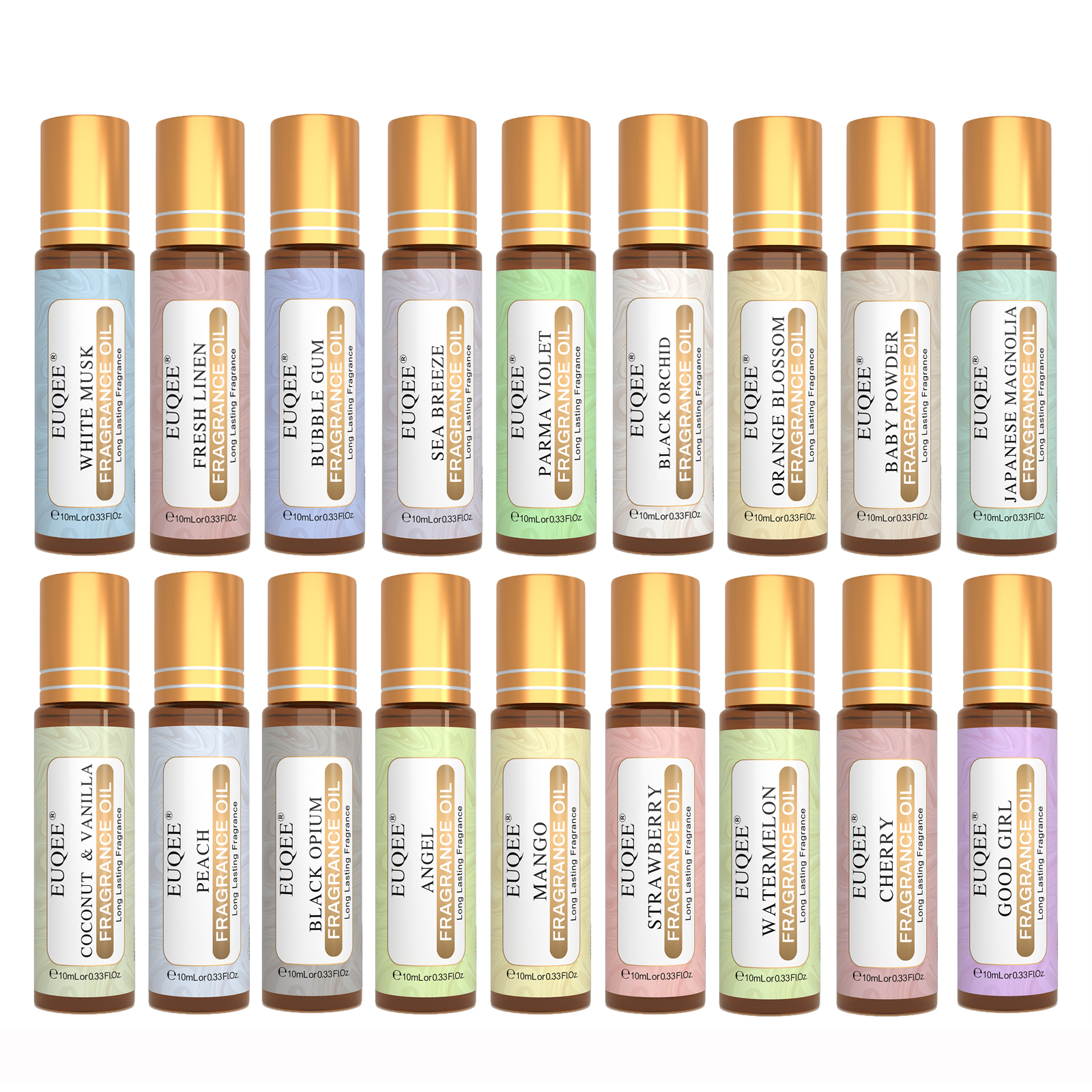 Euqee 10ml rolo fragrância óle - Musk White Oil avaliação e preço