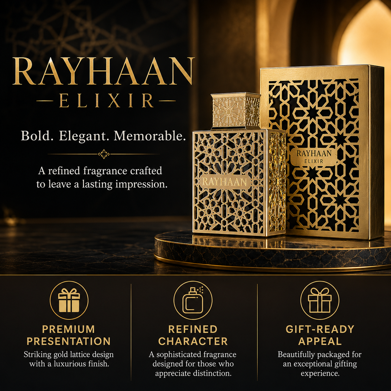 Colônia Masculina Luxuosa Rayh - Perfume Fragrance Making avaliação e preço