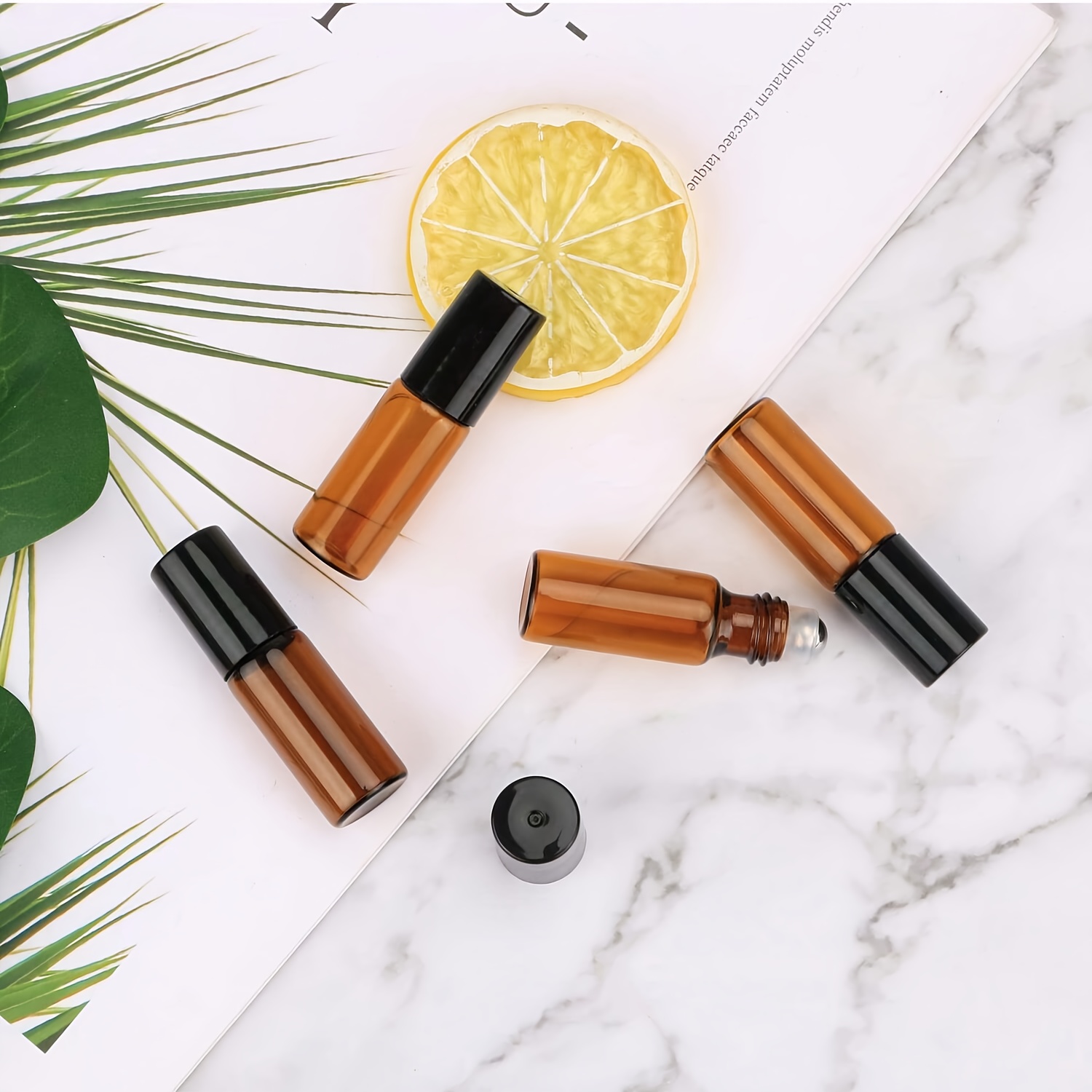 5/10 pces 5/10ml rolo vazio de - Attar Oil Roll On avaliação e preço