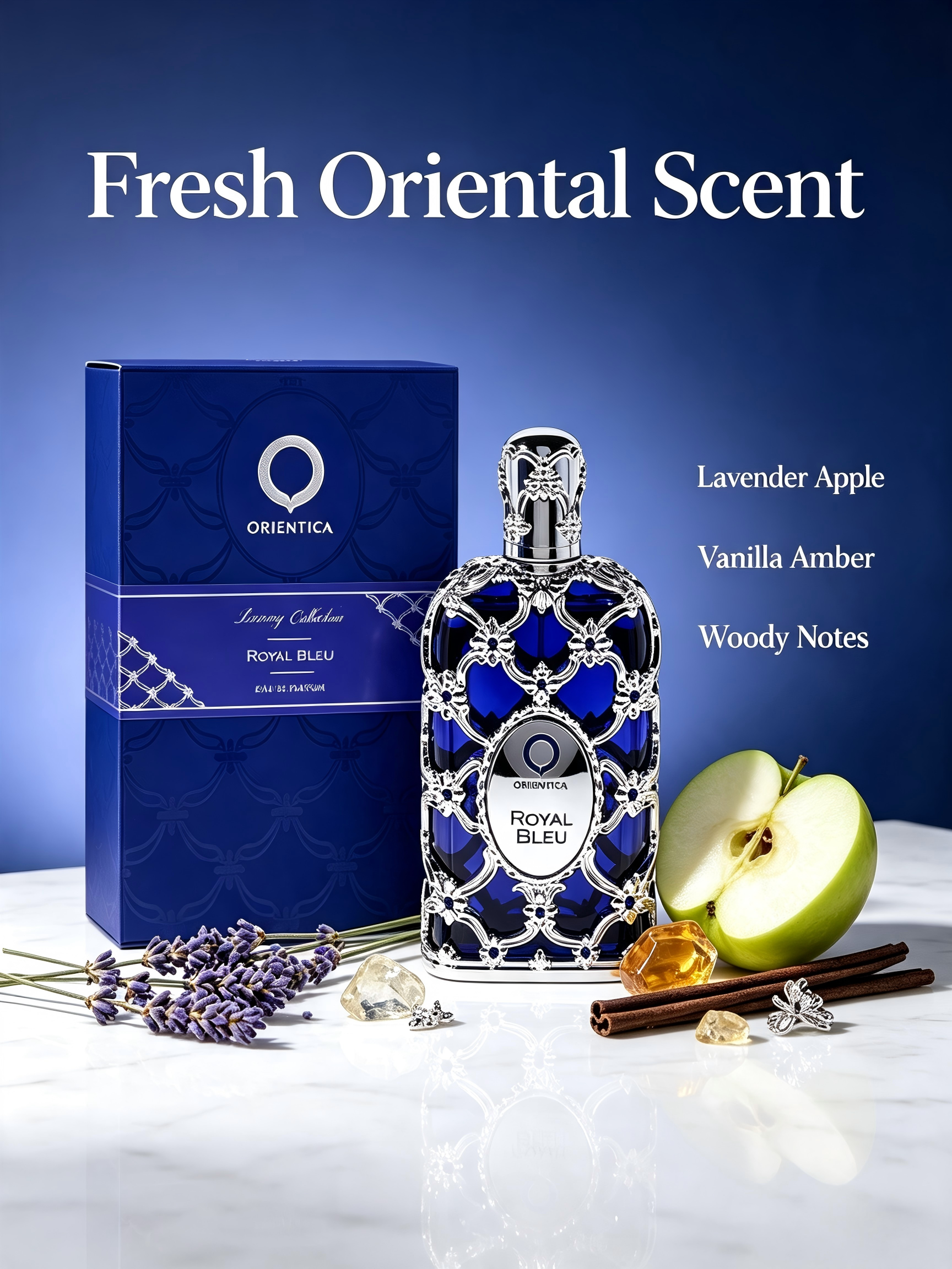 Orientica Royal Bleu EDP 80ml  - Perfume Fragrance Direct avaliação e preço