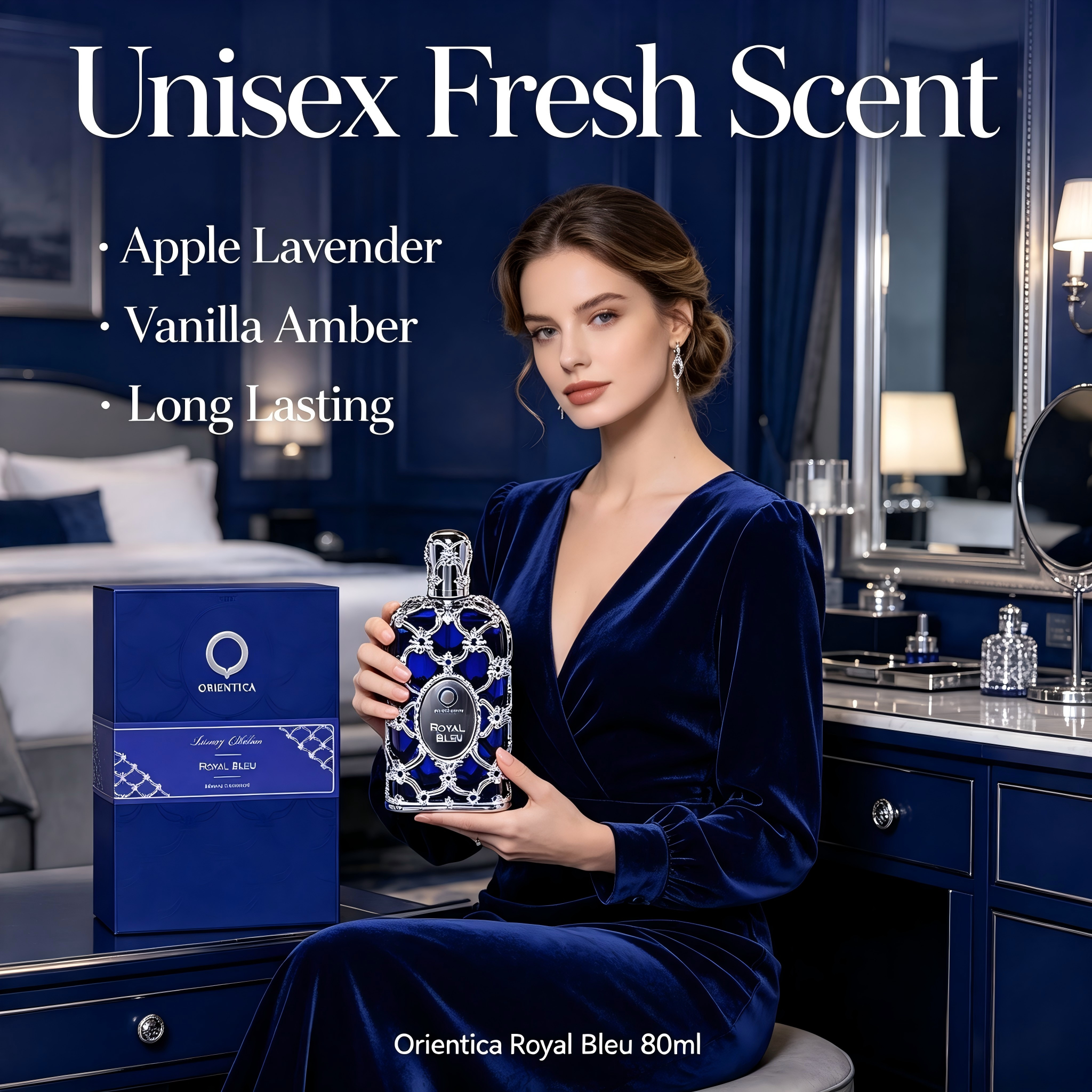 Orientica Royal Bleu EDP 80ml  - Perfume Fragrance Direct avaliação e preço