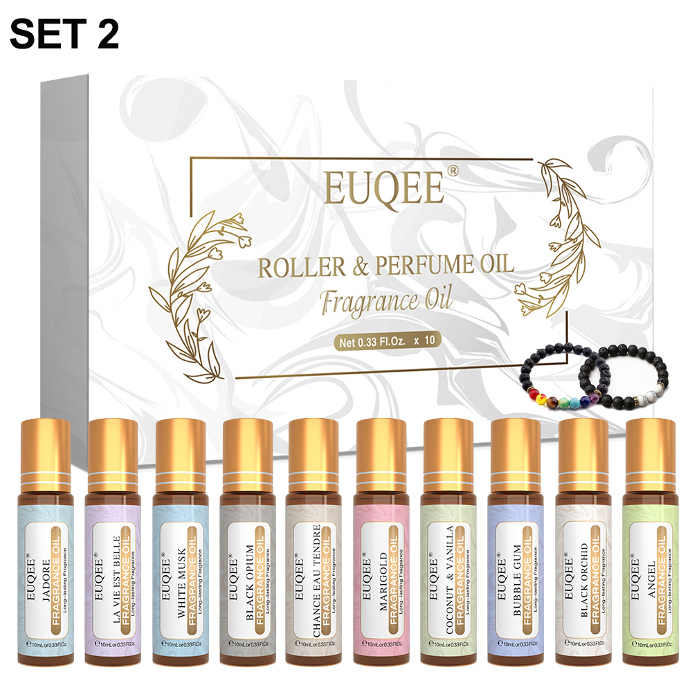 Euqee conjunto de óleos de fra - Musk White Oil avaliação e preço