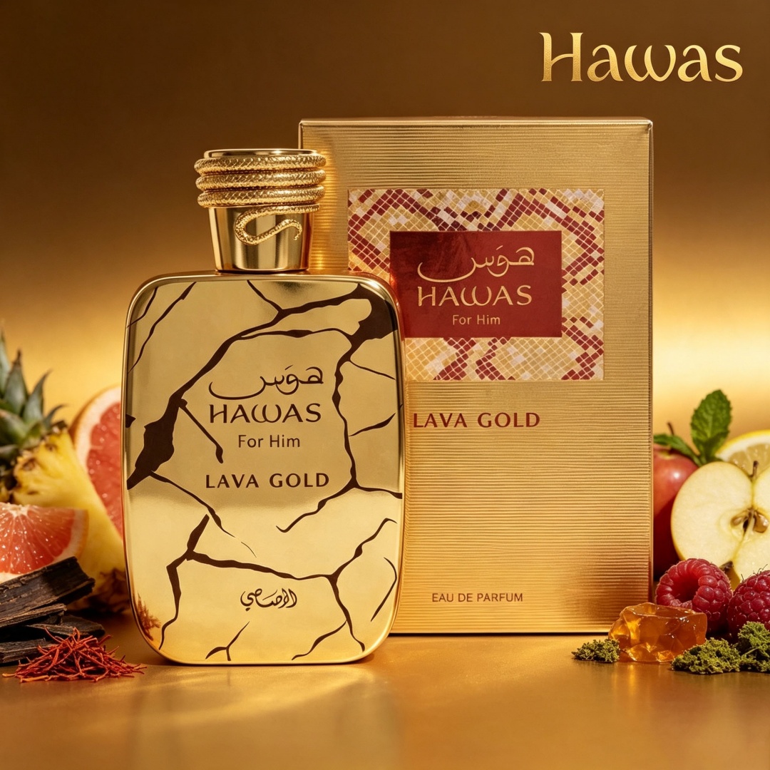 Hawas Lava Gold da Rasasi 100m - Perfume Adrien Fragrance avaliação e preço