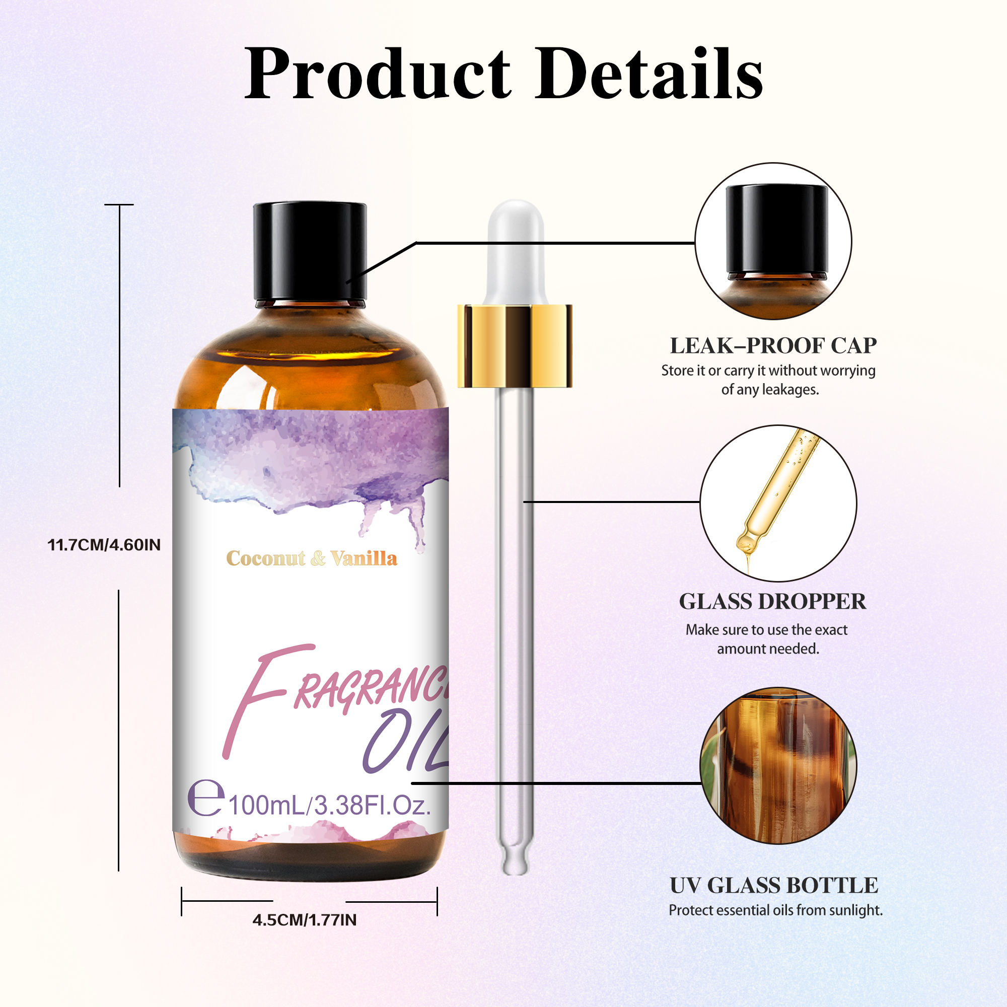 Óleo de fragrância de coco e b - Musk White Oil avaliação e preço