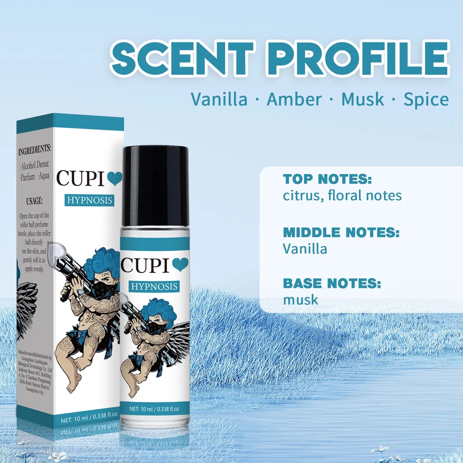 10/50ml cupido feromônio hipno - Perfume Aqua Fragrance avaliação e preço