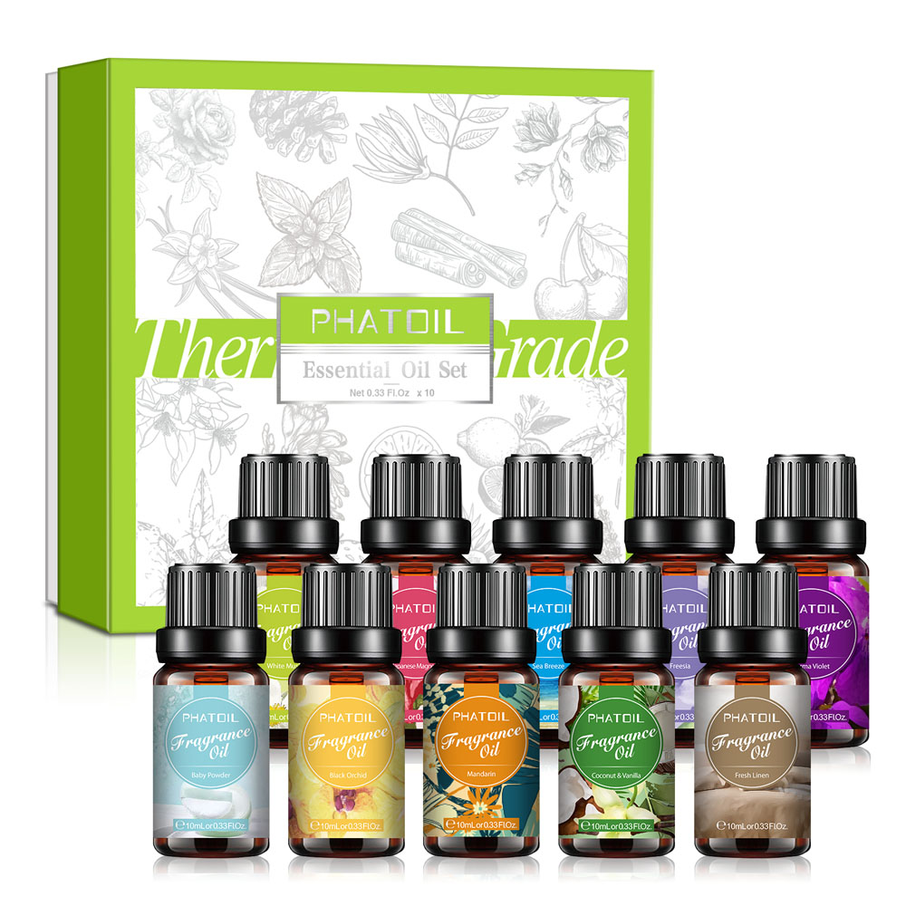 Phatoil-conjunto de 10ml de ól - Musk White Oil avaliação e preço
