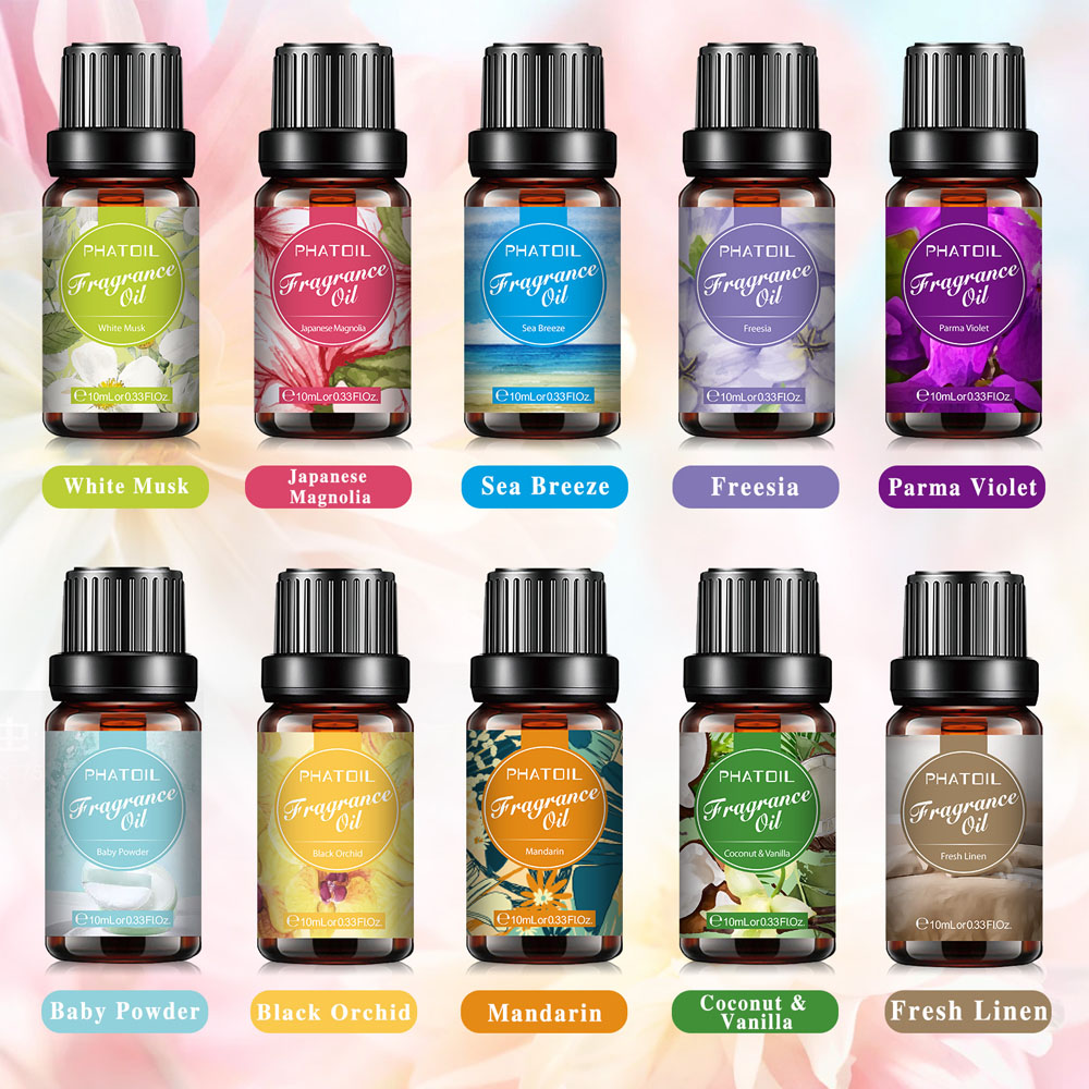 Phatoil-conjunto de 10ml de ól - Musk White Oil avaliação e preço