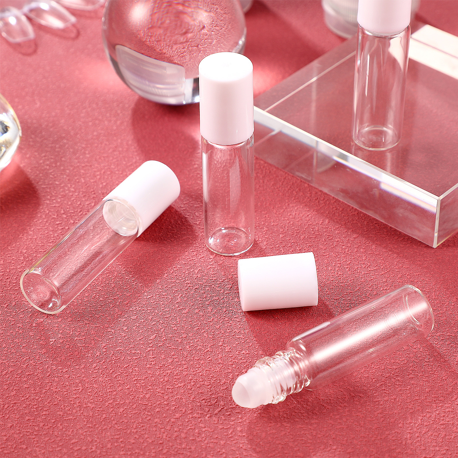 12 Frascos de Vidro de 5ml par - Perfume Refill Bottle avaliação e preço