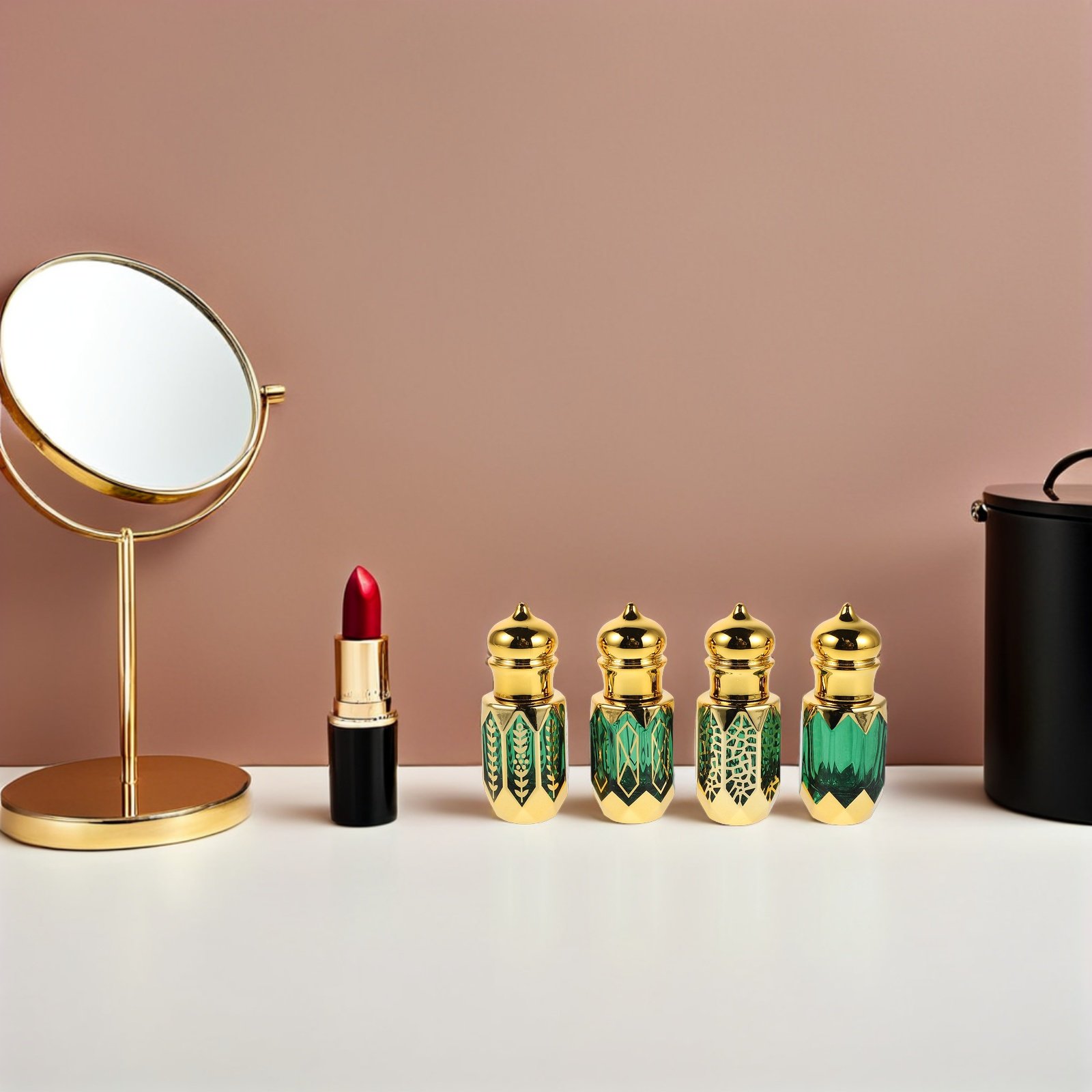 4 peças de garrafas de óleo es - Perfume Refill Bottle avaliação e preço