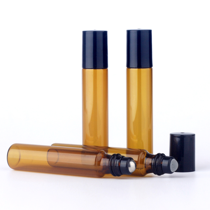 Garrafas de vidro marrom recar - Attar Oil Roll On avaliação e preço