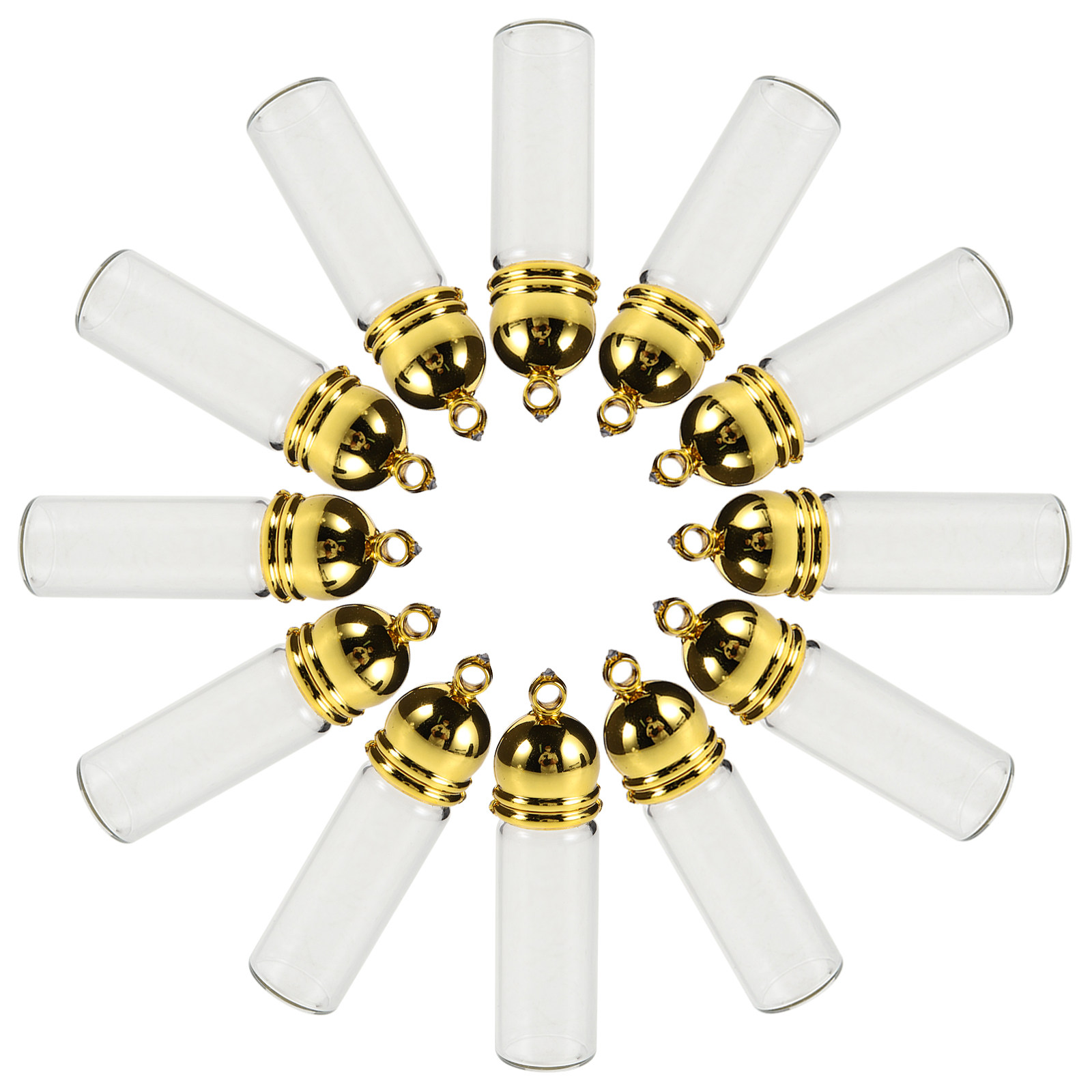 12 Peças de Pingentes de Garra - Perfume Refill Bottle avaliação e preço