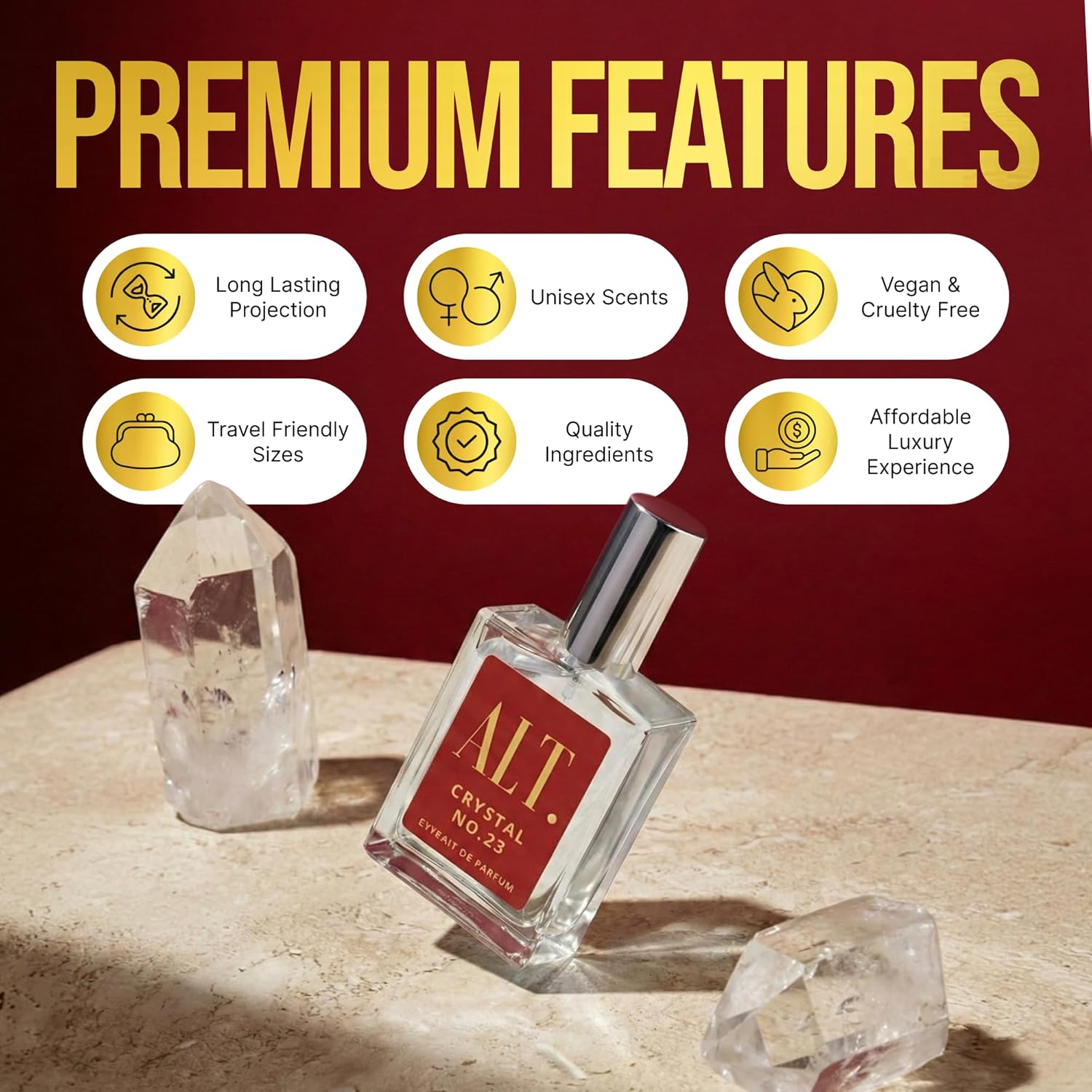 ALT. FRAGRÂNCIAS Crystal No. 2 - Perfume Adrien Fragrance avaliação e preço