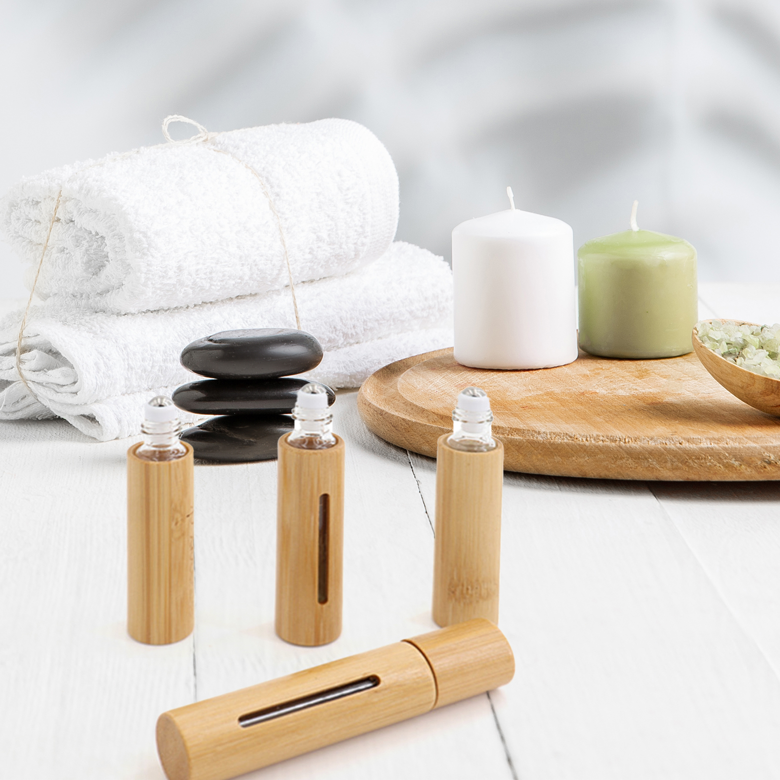 Garrafa Roller com janela para - Attar Oil Roll On avaliação e preço