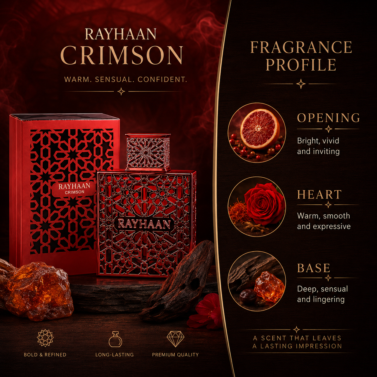 Perfume Masculino Luxuoso Red  - Perfume Fragrance Making avaliação e preço