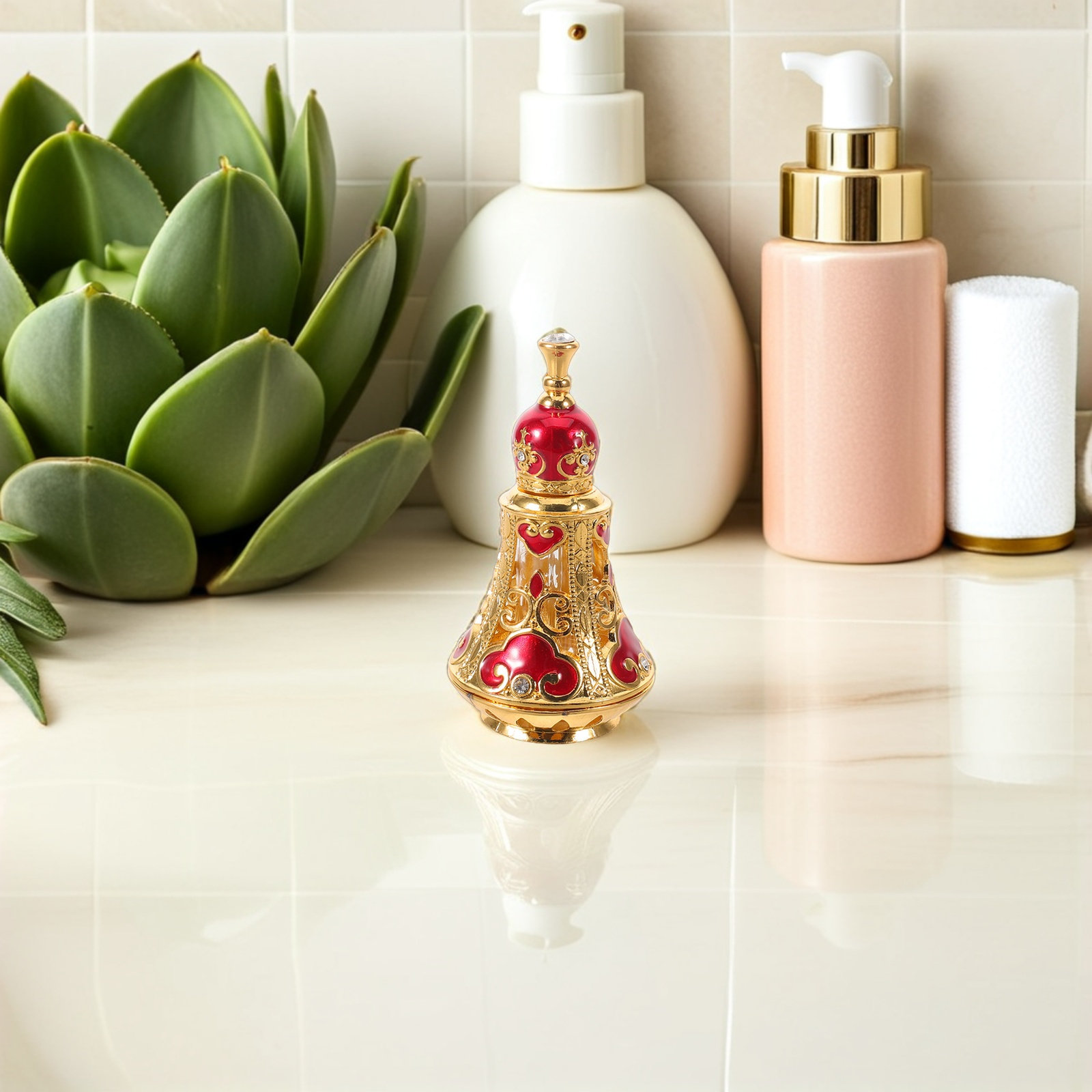 Frasco de Perfume Vintage Reca - Perfume Refill Bottle avaliação e preço