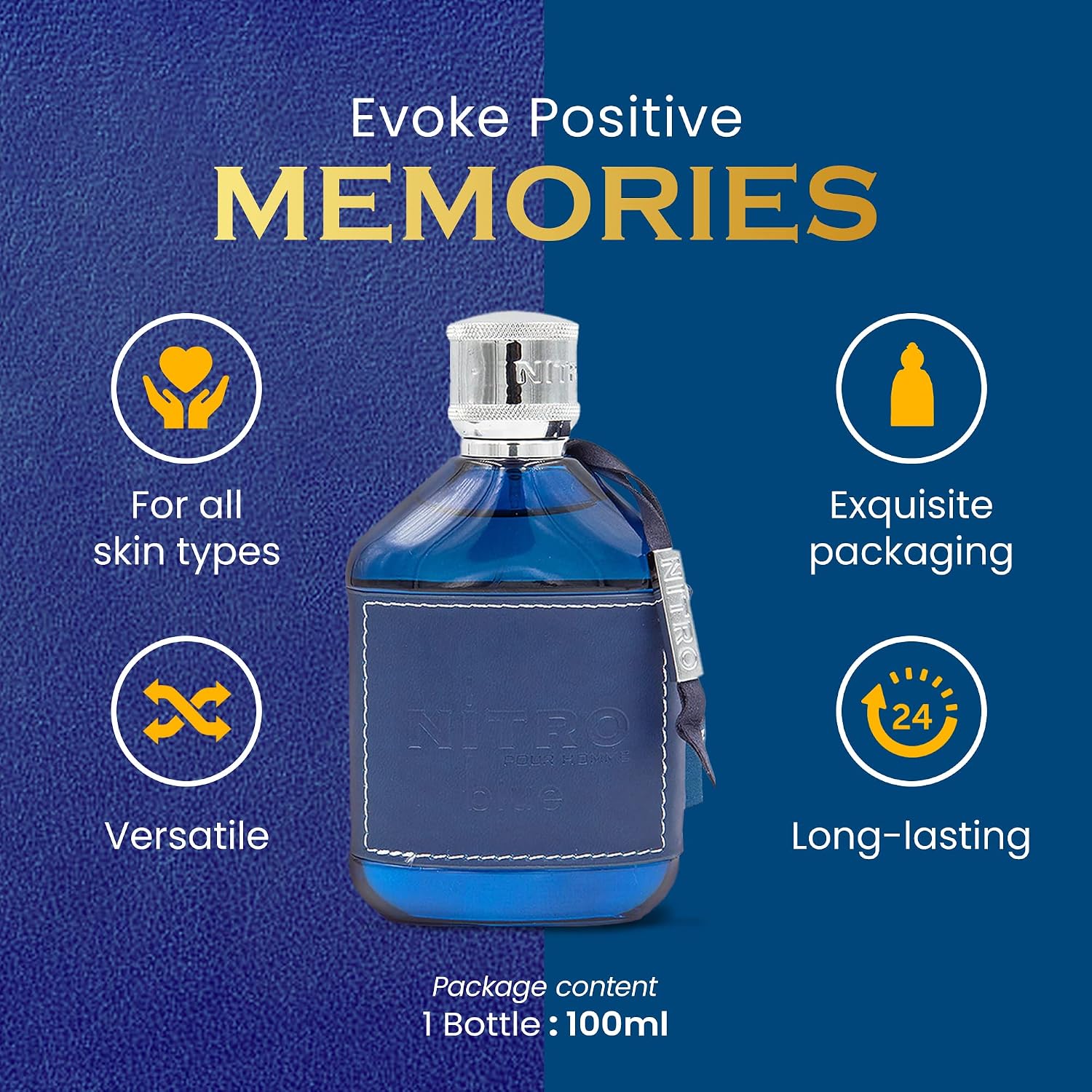Perfume Masculino Nitro Blue D - Perfume Adrien Fragrance avaliação e preço