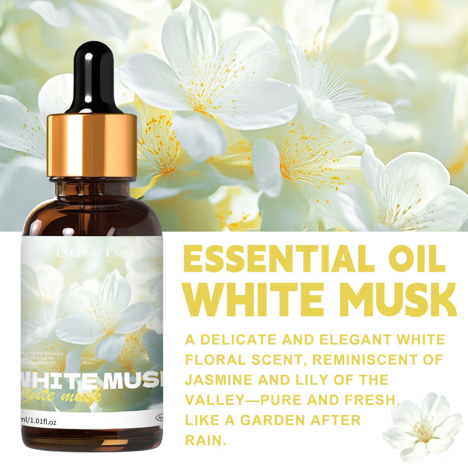 Óleo essencial de almíscar bra - Musk White Oil avaliação e preço