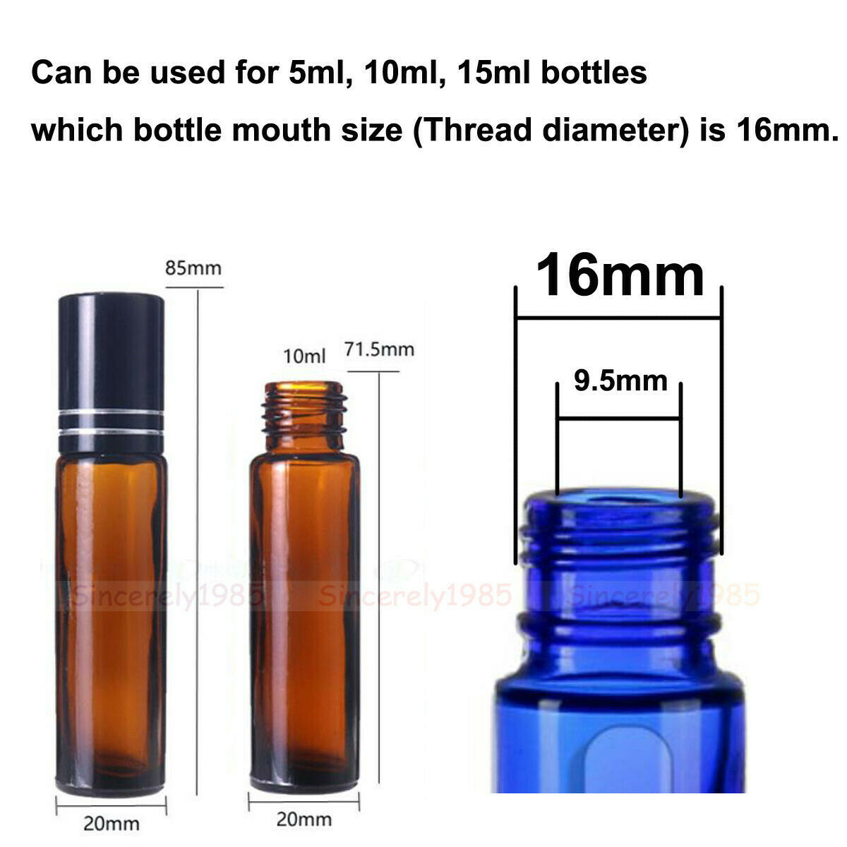 10X 100X Tampa de Bambu Natura - Attar Oil Roll On avaliação e preço