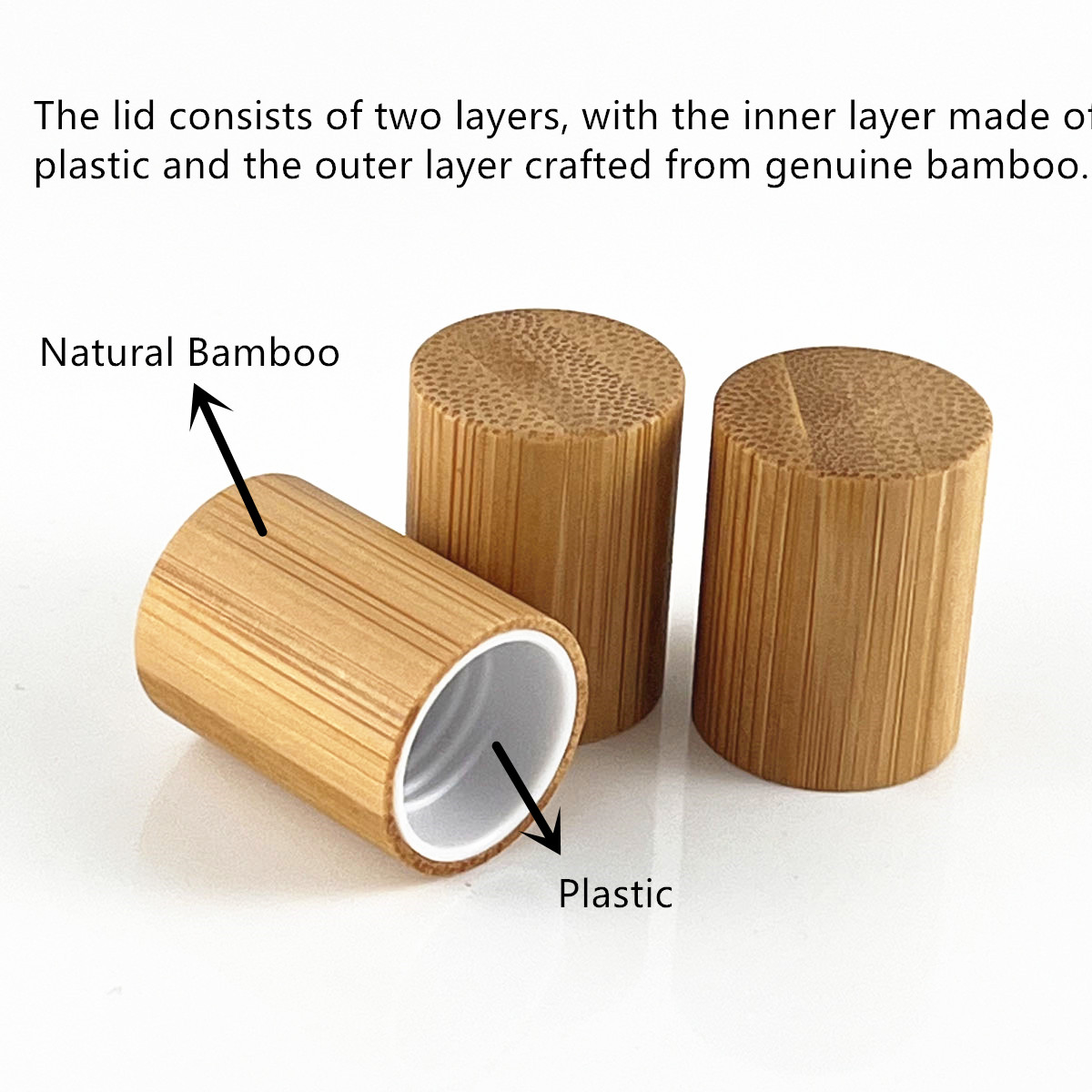 10X 100X Tampa de Bambu Natura - Attar Oil Roll On avaliação e preço