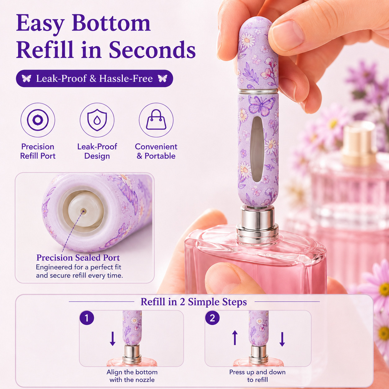 Kit com 5 Frascos de Spray de  - Perfume Fragrance Direct avaliação e preço