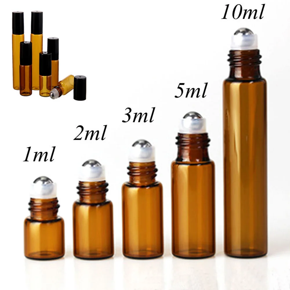 5-50 pces 1ml 2ml 3ml 5ml 10ml - Attar Oil Roll On avaliação e preço