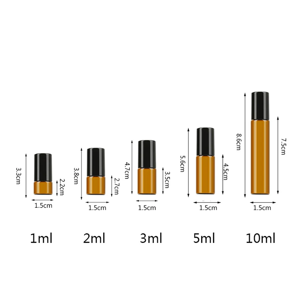 5-50 pces 1ml 2ml 3ml 5ml 10ml - Attar Oil Roll On avaliação e preço