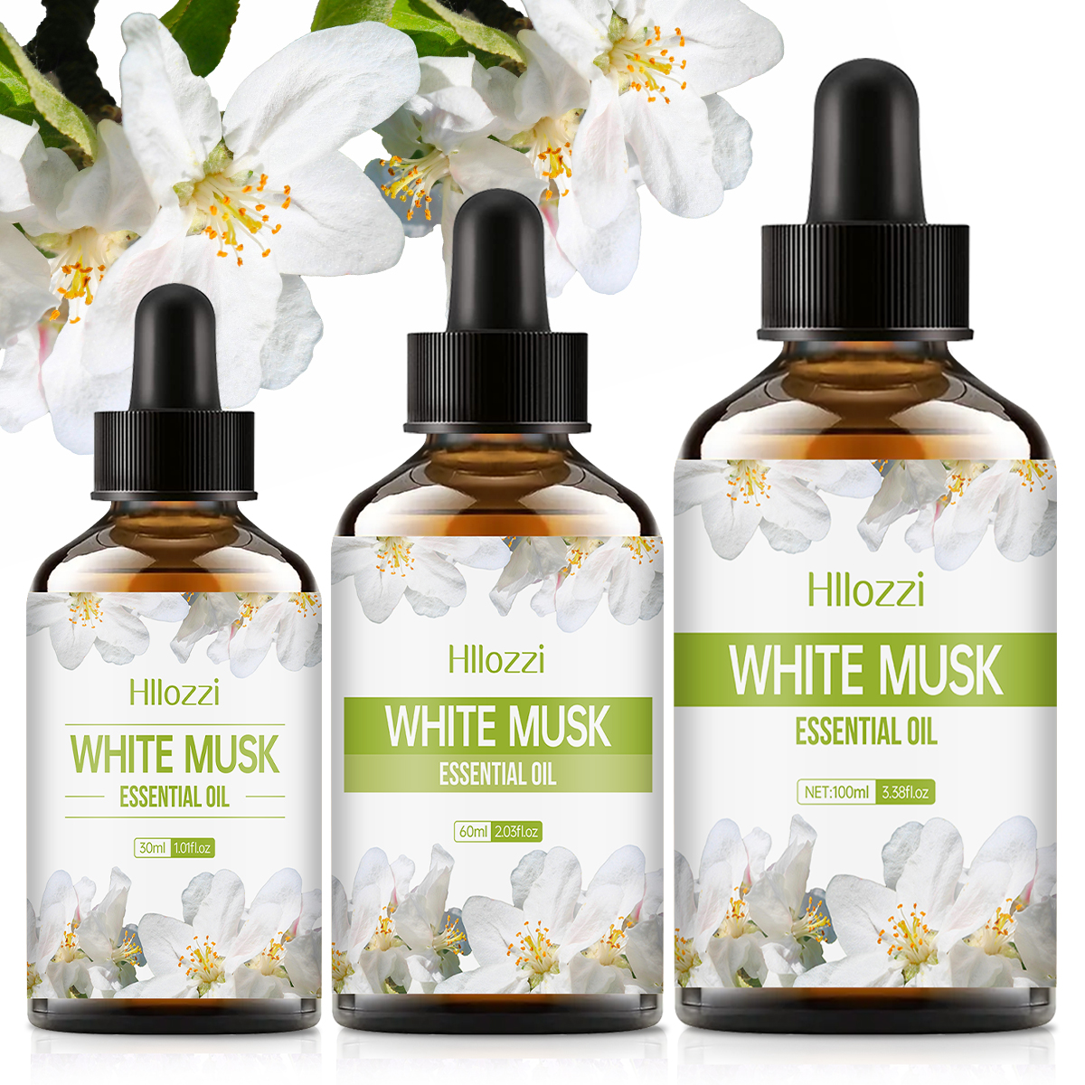100ml-60ml-30ml MUSCO BRANCO,  - Musk White Oil avaliação e preço