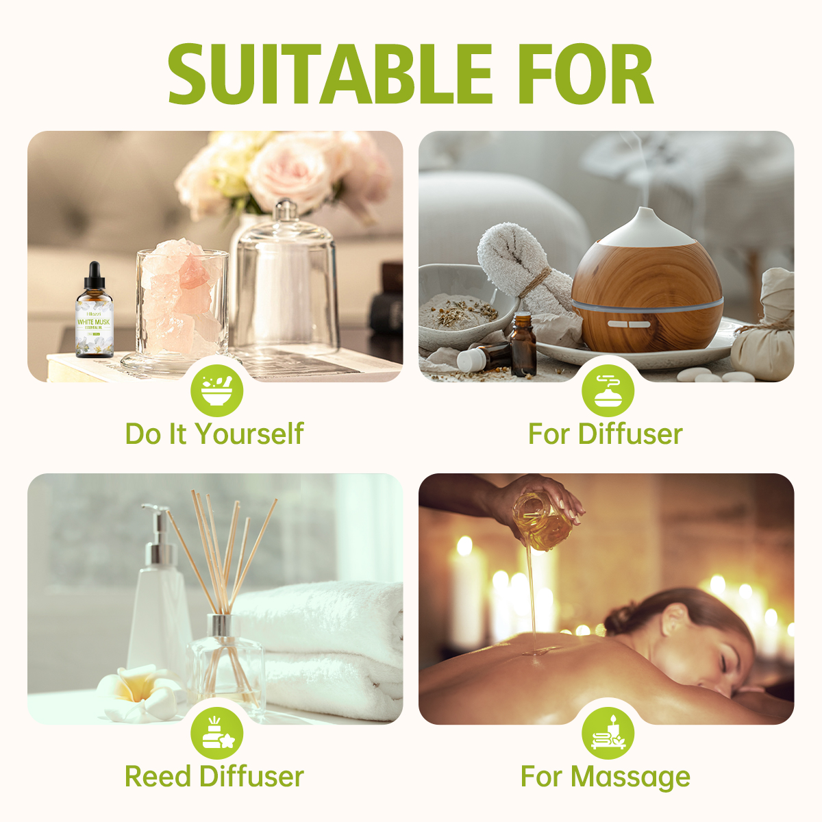 100ml-60ml-30ml MUSCO BRANCO,  - Musk White Oil avaliação e preço